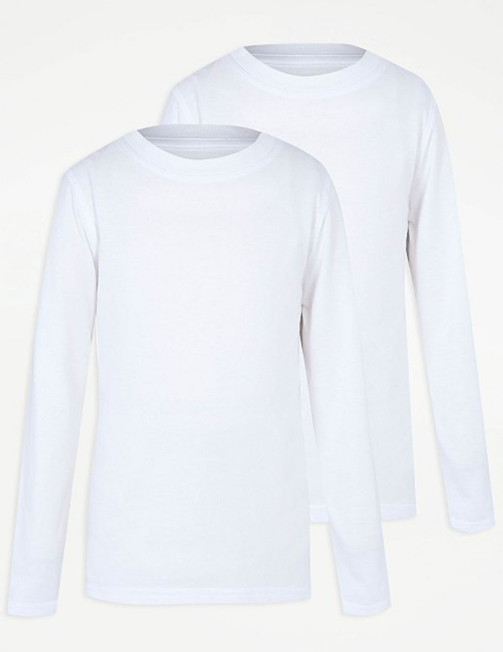 Реглан білий однотонний для хлопчика George (Англія) р. 104, 110, 116см, фото 1