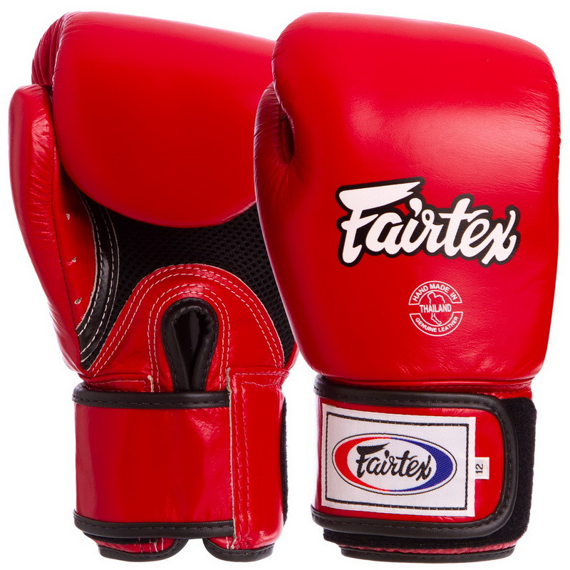 Перчатки боксерские кожаные FAIRTEX BGV1 10-18унций цвета в ассортименте 12 унции - фото 4 - id-p1373635279