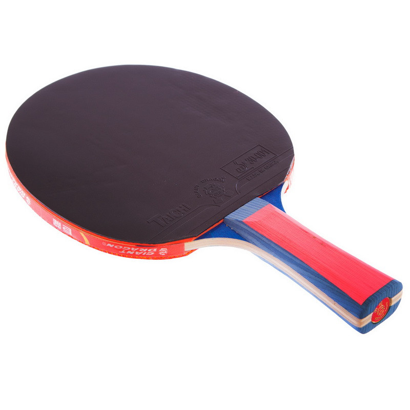 Набор для настольного тенниса GIANT DRAGON 4* MT-6540 1 ракетка 3 мяча чехол - фото 4 - id-p1373640350