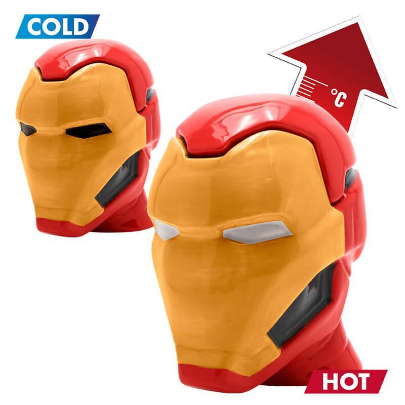 Чашка-хамелеон 3D Marvel Залізна людина 450мл 112082