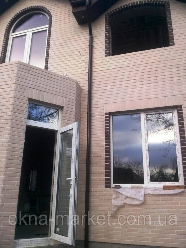 Вхідні металопластикові двері в Києві