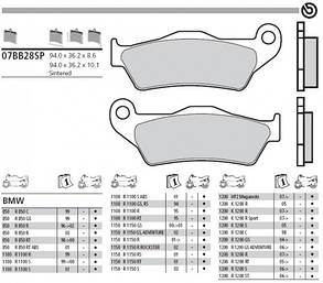 Мотоколодки BREMBO 07BB2809 аналог TRW MCB707 / FERODO FDB2039/ EBC FA363 /Braking 794 /SBS 742, фото 4