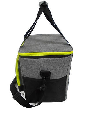 Сумка-холодильник Time Eco TE-320S, 20 л, сіра з чорним, фото 3