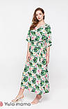 Сукня для вагітних і годуючих мам Fey S Юла Мама Зелений DR-21.062, фото 3