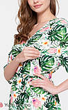 Сукня для вагітних і годуючих мам Fey S Юла Мама Зелений DR-21.062, фото 5