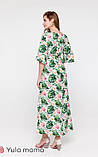 Сукня для вагітних і годуючих мам Fey S Юла Мама Зелений DR-21.062, фото 6