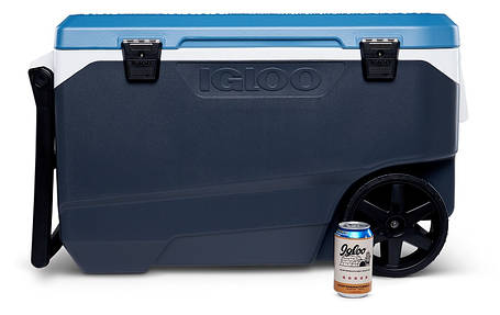 Ізотермічний контейнер на колесах IGLOO MAXCOLD LATITUDE 90 ROLLER, 85 л, фото 1