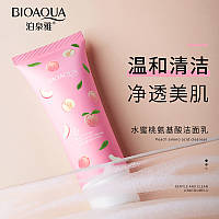 Пенка для лица Bioaqua Peach Extract Amino Acid Cleanser с экстрактом персика 100 g