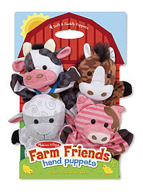 MD19080 Farm Hands Animal Puppets (Кукальний театр "Тварини ферми") Melissa&Doug