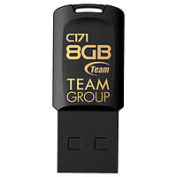 USB 2.0 флэш накопитель 8GB Team C171 (TC1718GB01) чёрный новый