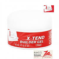 Гель Blaze X-Tend Builder Clear Gel, 15 мл прозрачный