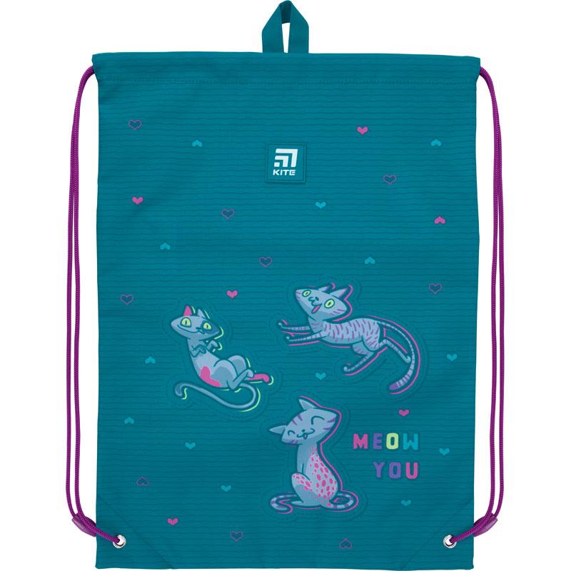 Сумка для взуття Kite Education Adorable (K21-600M-13) 90 г 46x33 см бірюзовий