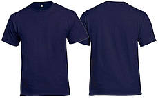 Футболка Gildan Heavy Cotton темно-синя