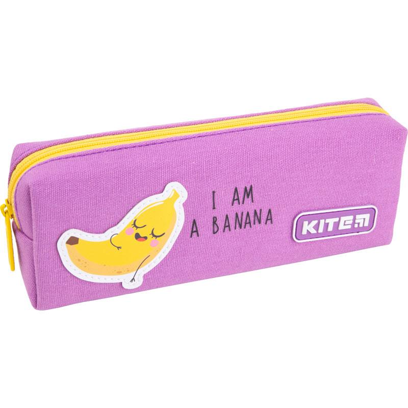 Пенал Kite (K21-642-14) 40 г 19x6,5x3,5 см фіолетовий