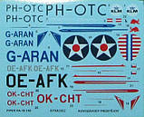 Пластикова модель 1/72 Kovozavody Prostejov 0062 американський легкий літак Piper PA-18-150 Super Cub, фото 4