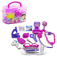 Детская больничка, набор игрушечный "Маленький доктор", 15 деталей, пластик