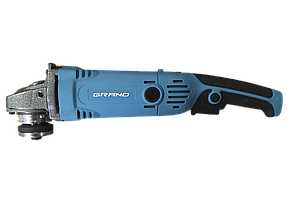 Кутова шлифмашина (болгарка) Grand МШУ-125-1550SE, 1550 Вт, 11000 об/хв, диск 125мм, рег. оборотів, пл. пуск