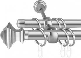Карнизи подвійні ø25+19mm CLASIC 