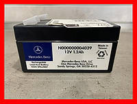 Аккумулятор маленький Mercedes N000000004039 12V 1.2Ah вспомогательный CLA C117 GLA X156 ML W164/W166 GL X16