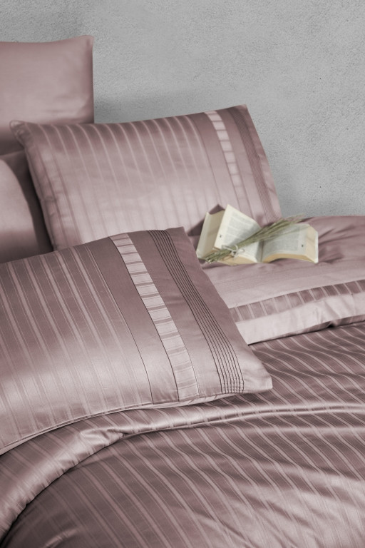 Набір постільної білизни First Choice DELUXE Satin "NEW TREND / koyu pudra" DLX 56