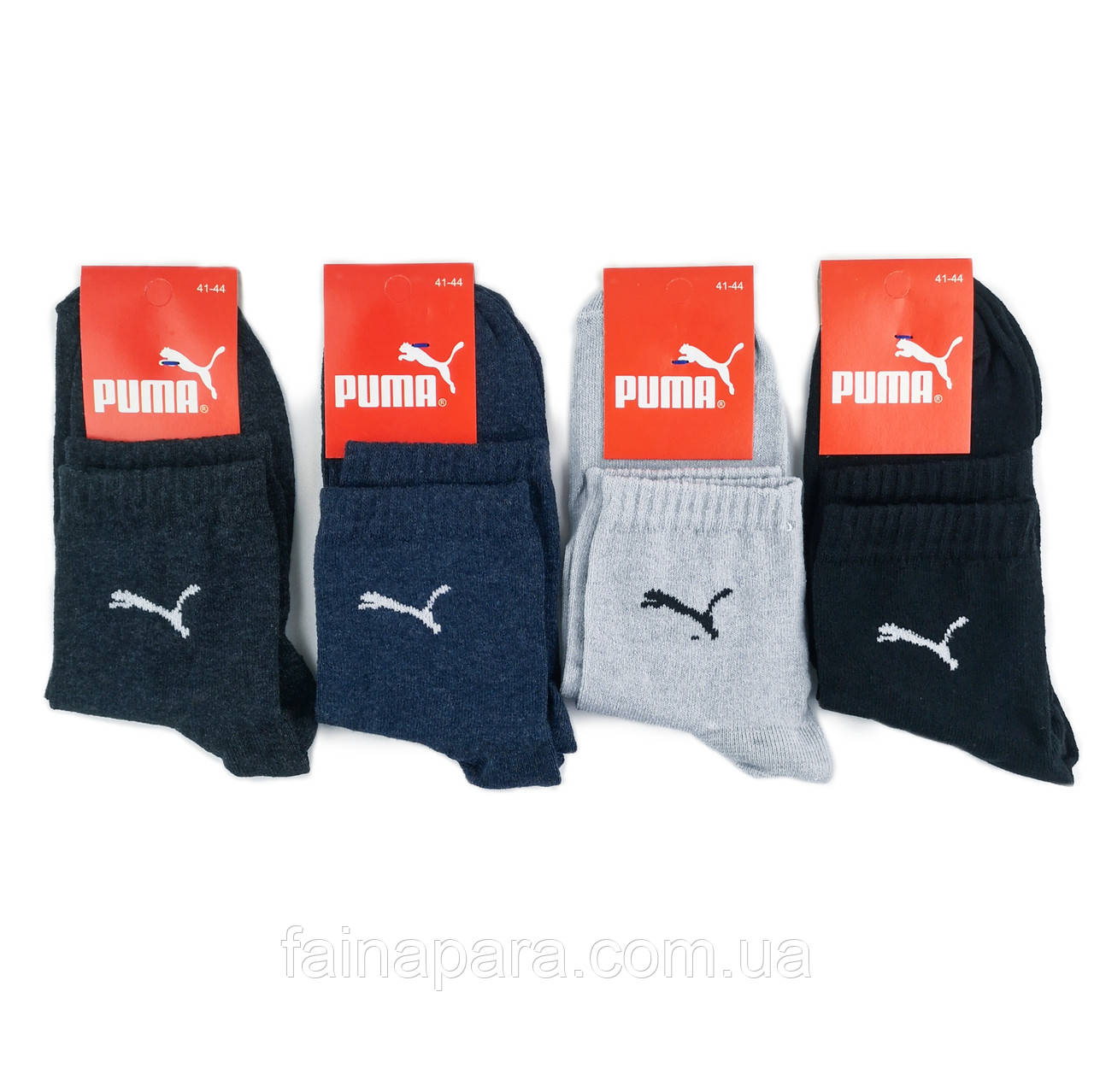 Чоловічі середні спортивні бавовняні шкарпетки Puma