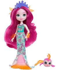 Кукла Енчантімала русалка Enchantimals Royals Maura Mermaid Doll & Glid