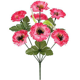 Букет штучних квітів Маргаритка кольорова  , 32 см