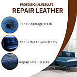 Фарба для шкіри 20 мл. Гель-паста для ремонту шкіри BELINO-CUIR Profi. Новинка!, фото 4