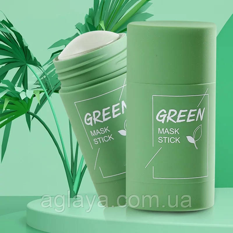 Маска глиняна в стику з чаєм матча, 40 г Green Mask stik