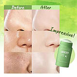 Маска глиняна в стику з чаєм матча, 40 г Green Mask stik, фото 7