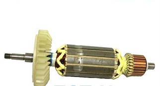 Якір на болгарку Makita 9553, 9555, оригінал 515619-7