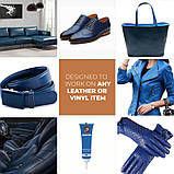 Фарба для шкіри 20 мл. Гель-паста для ремонту шкіри BELINO-CUIR Profi. Новинка!, фото 3