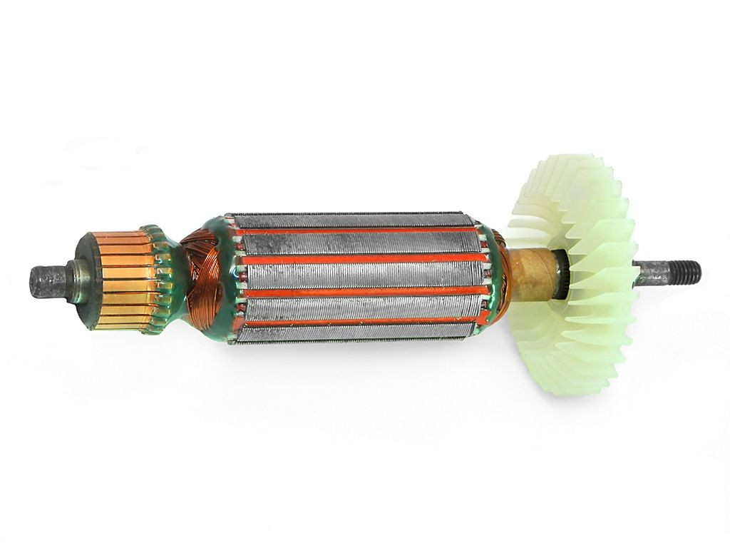 Якір болгарки Елпром ЕМШУ-125/850, Makita GA5030, Makita GA4030, 29.5*160 різі 6 мм, фото 1