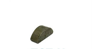 Шпонка сегментна напівкругла 4*12 mm, r = 5 mm