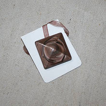 Магнітні підхоплення танго коричневий, 45х45мм