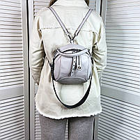 Жіночий міський міні рюкзак сумка Polina & Eiterou, фото 2