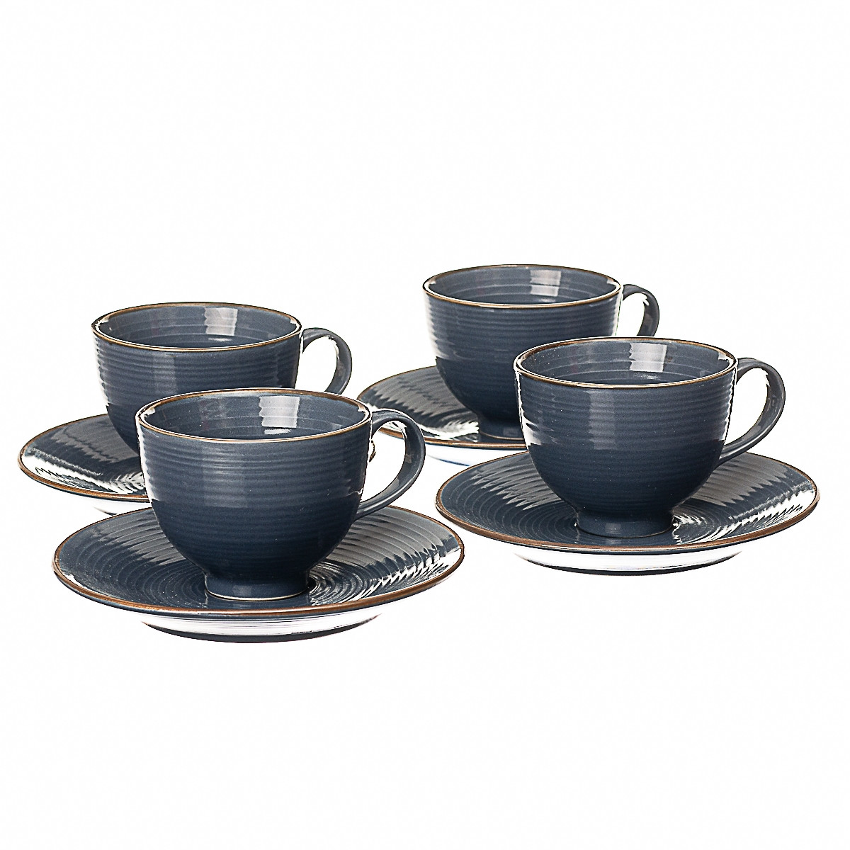 Чайний набір Lefard на 8 предметів 002ALP/blue