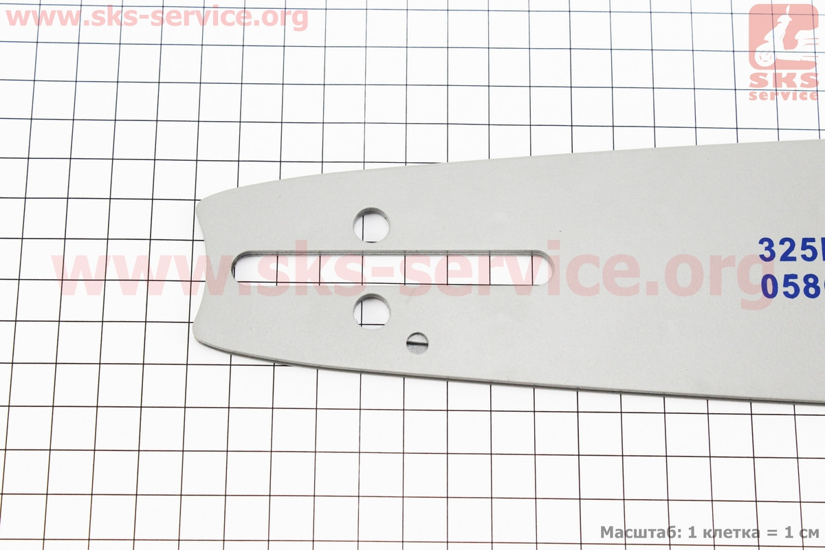 Шина GoodLuck для бензопілі 15"-1,5 mm 325 64зв L = 45 см, (пidходити на Китай)