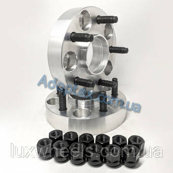 Колісна проставка-адаптер GETMANN 1 шт. 30мм PCD 5x114.3 DIA 63.4 зі шпильками 1/2-20 для Ford Explorer