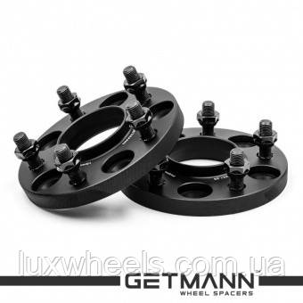 Колісна проставка-адаптер GETMANN 1 шт. 15мм PCD 5x108 DIA 63.4 зі шпильками 12x1. 5 для Ford, Jaguar, Volvo