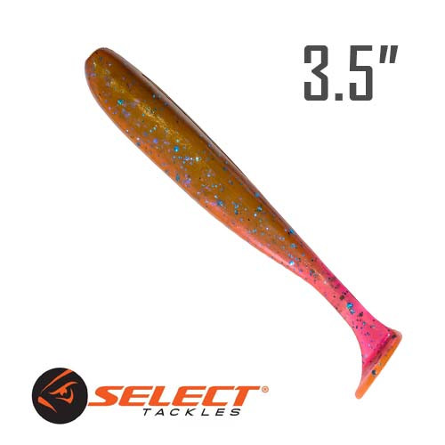 Easy Shad 3.5" (90 мм.) 5 шт. Силікон Select 900