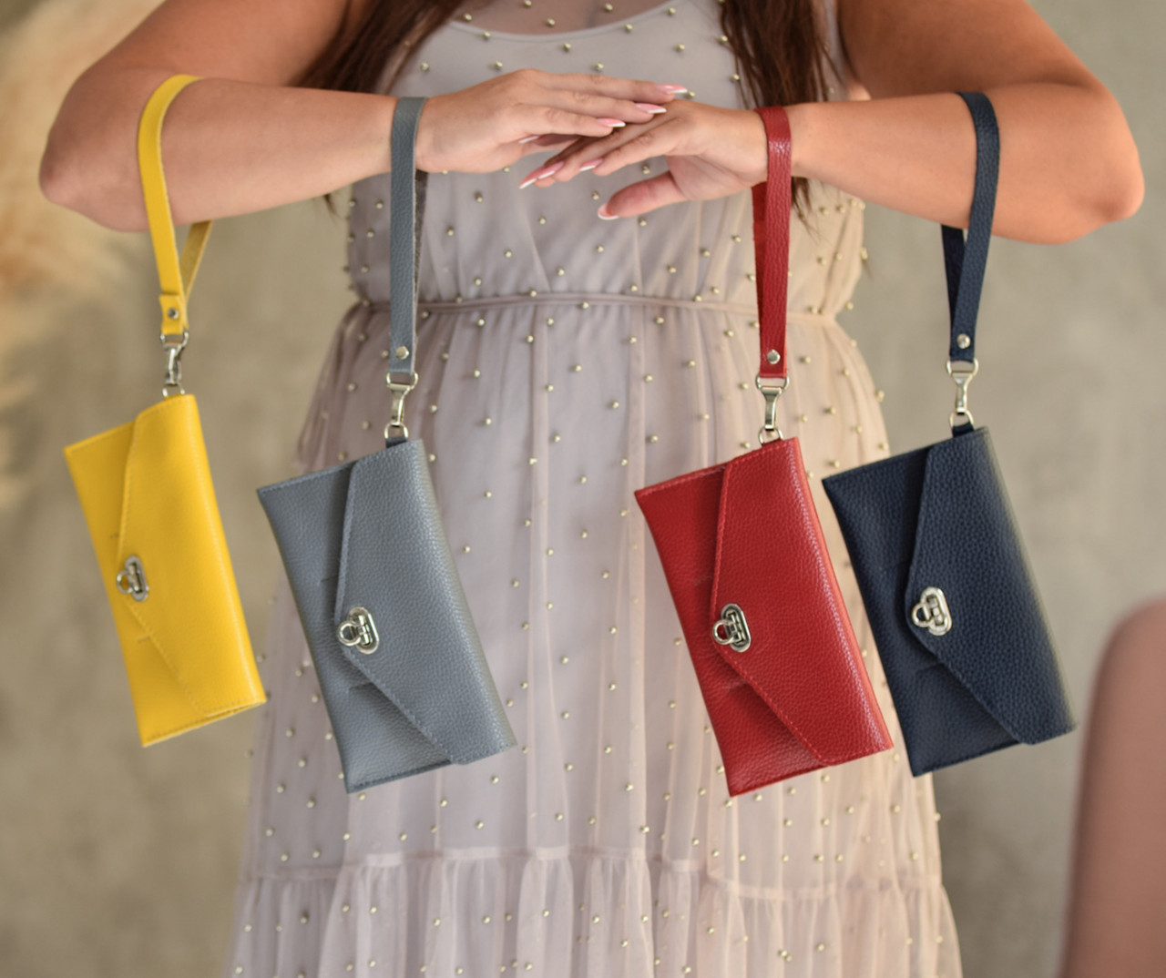 Портмоне жіноче шкіряне закривається на стильний замок "130 Florida", фото 1