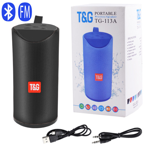 Бездротова Bluetooth-колонка SPS UBL TG113A, з speakerphone, радіоколір чорний