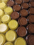 Восковий крем з какао тертим, скляна баночка, для сухої і нормальної шкіри 100 мл, фото 6