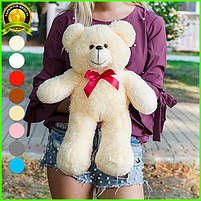 Плюшевий ведмедик плюшевий мішка Рафаель 50 см колір Персиковий, фото 2