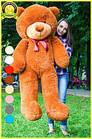 Плюшевий ведмедик плюшевий мішка великий 160 см , коричневий, фото 2