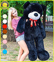 Плюшевий ведмедик плюшевий мішка великий 160 см , чорний, фото 2