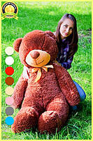 Плюшевий ведмедик М'яка іграшка Рафаель 140 см Шоколадний, фото 2