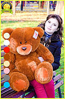 М'яка іграшка подарунок на 8 березня плюшевий ведмедик плюшевий мішка Потап 90 см Коричневий, фото 2