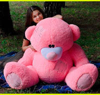 М'яка іграшка подарунок на 8 березня плюшевий ведмедик плюшевий мішка Потап 180 см Рожевий, фото 2